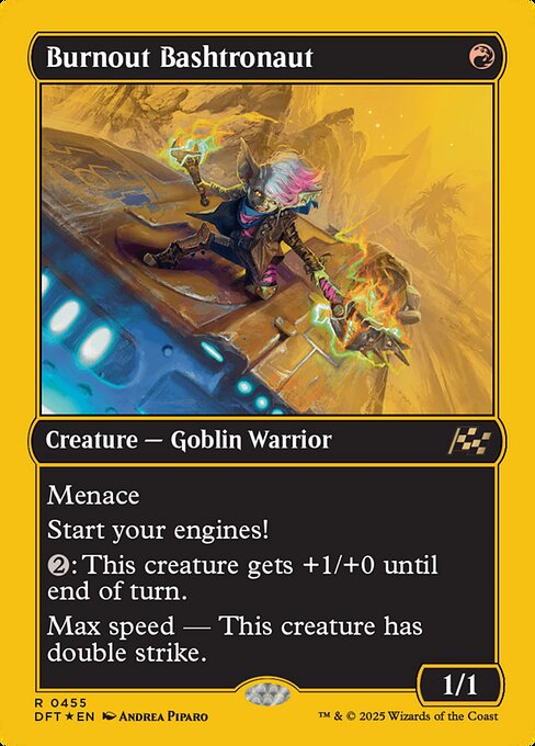 Burnout Bashtronaut from Aetherdrift