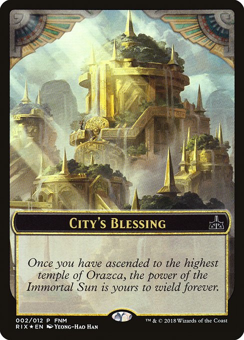 City's Blessing // Elemental from Friday Night Magic 2018