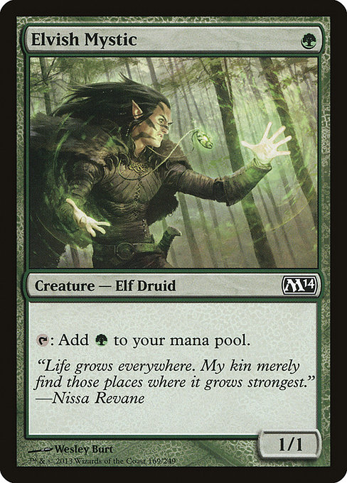 Elvish Mystic from Magic 2014