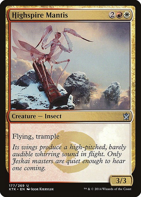 Highspire Mantis from Khans of Tarkir