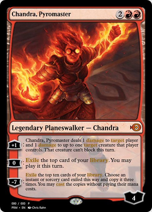 Chandra, Pyromaster from Magic Online Promos
