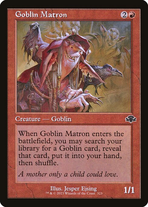 Goblin Matron from Dominaria Remastered