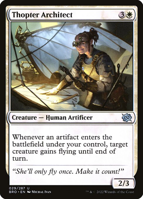 Thopter Architect from The Brothers' War