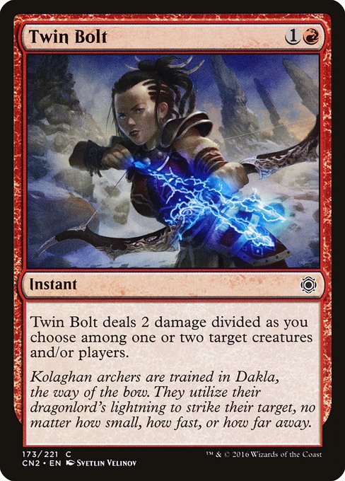 Twin Bolt from Conspiracy: Take the Crown