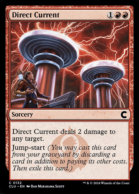 Direct Current highlighted card art