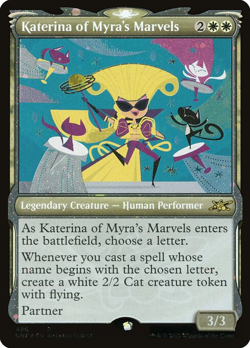 Katerina of Myra's Marvels from Unfinity