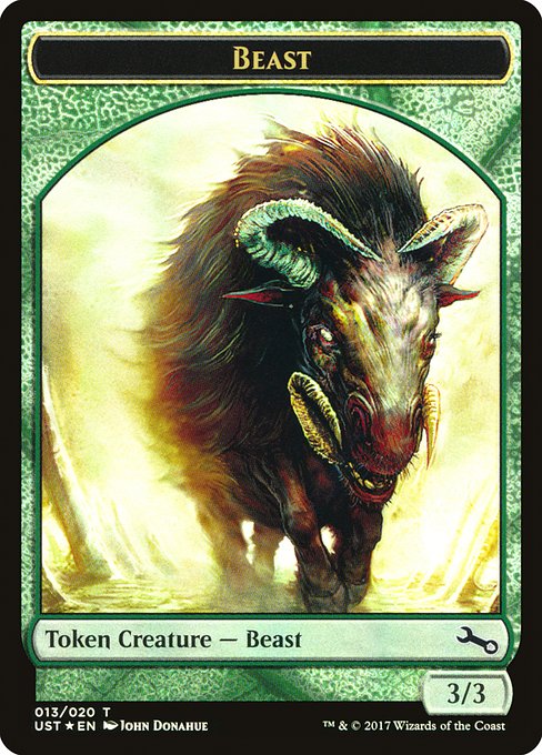 Beast // Beast from Unstable Tokens