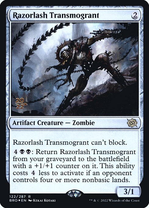 Razorlash Transmogrant from The Brothers' War Promos