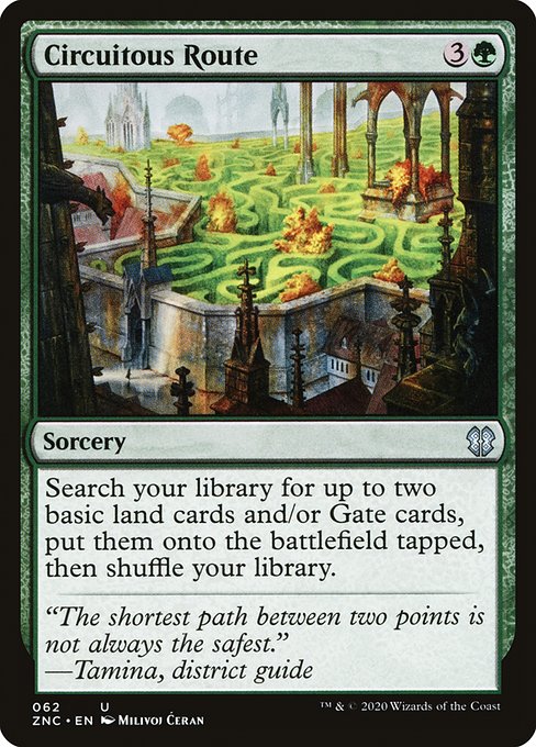 Circuitous Route from Zendikar Rising Commander
