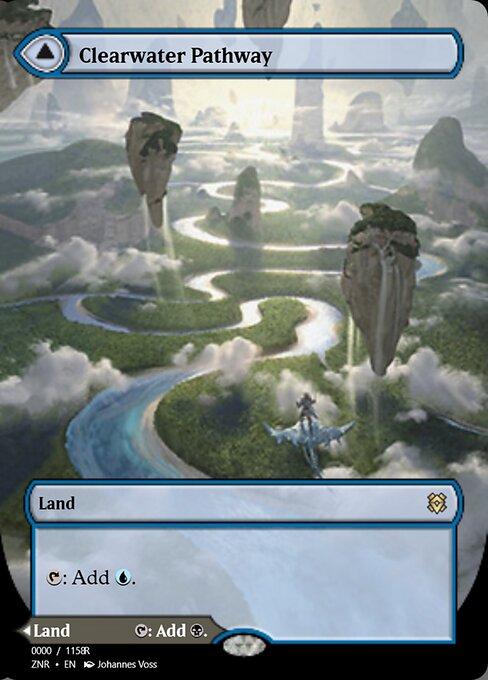 Clearwater Pathway // Murkwater Pathway from Magic Online Promos