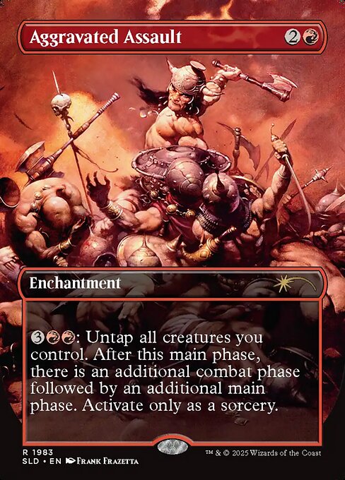 Aggravated Assault highlighted card art