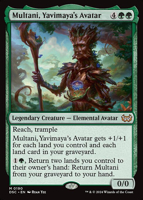 Multani, Yavimaya's Avatar from Duskmourn: House of Horror Commander