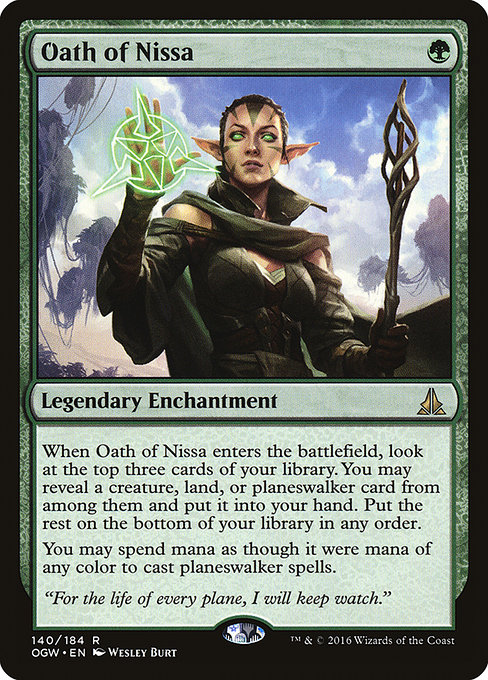 Oath of Nissa from Oath of the Gatewatch