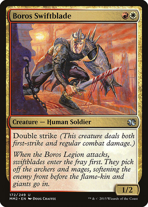 Boros Swiftblade from Modern Masters 2015