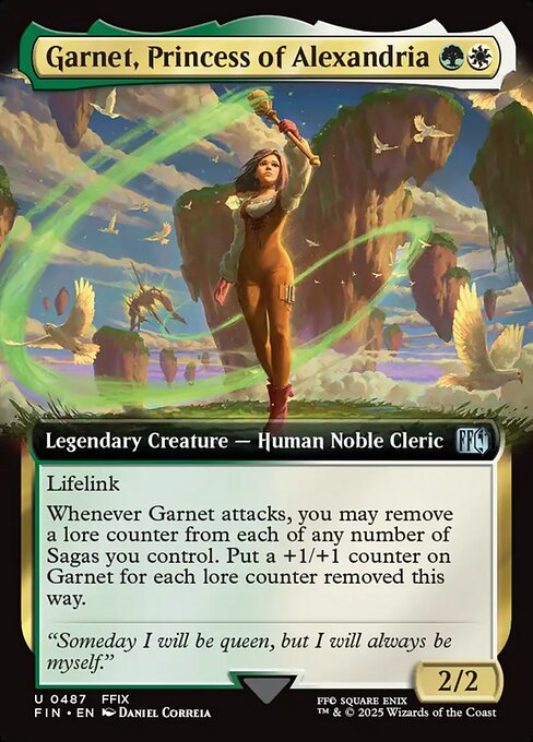Garnet, Princess of Alexandria highlighted card art