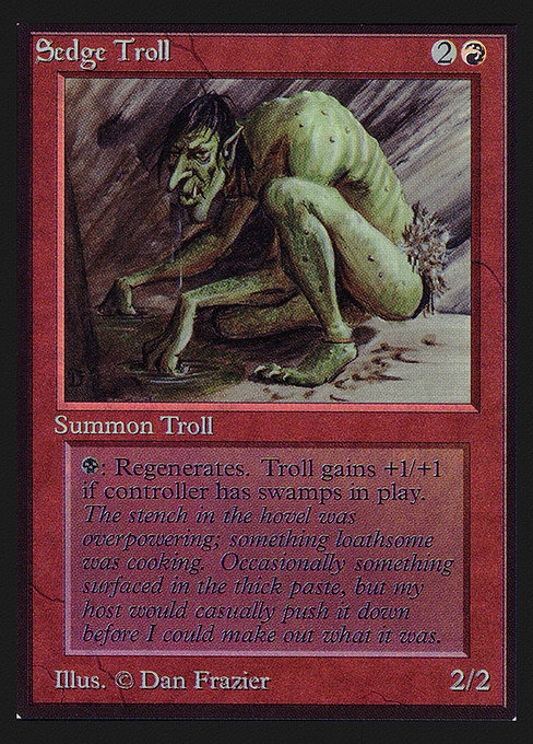 Sedge Troll from Collectors' Edition
