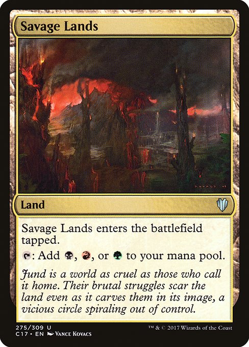 Savage Lands from Commander 2017