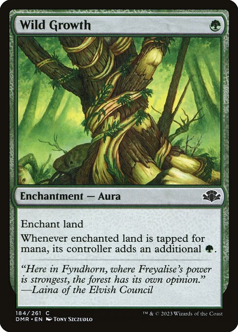 Wild Growth from Dominaria Remastered