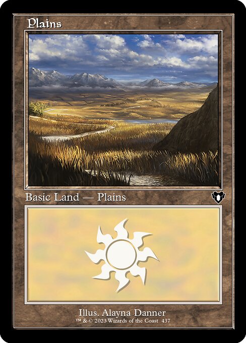 Plains from Commander Masters