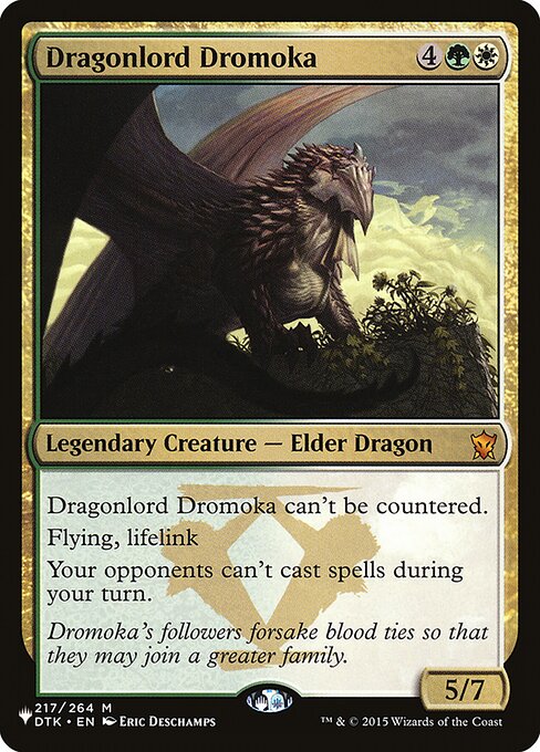 Dragonlord Dromoka from The List