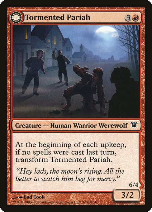 Tormented Pariah // Rampaging Werewolf from Innistrad