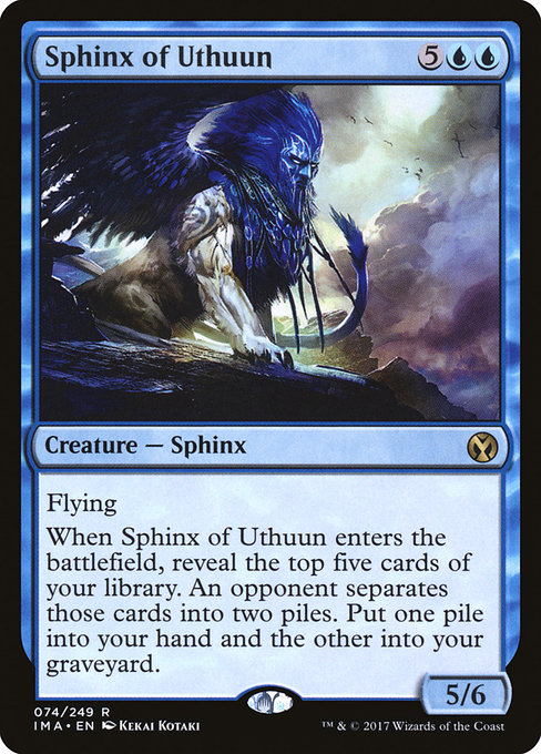 Sphinx of Uthuun from Iconic Masters