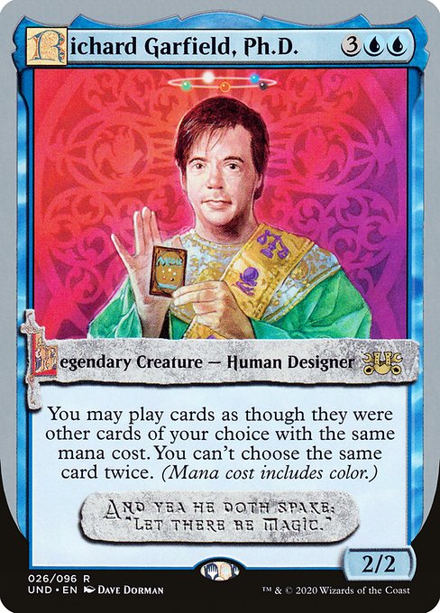Richard Garfield, Ph.D. from Unsanctioned