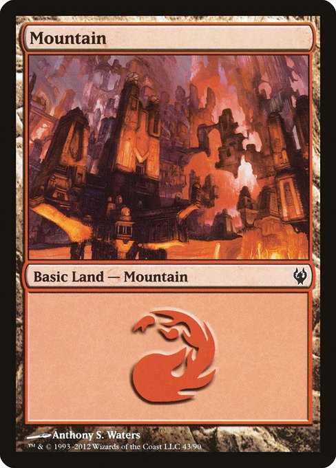 Mountain from Duel Decks: Izzet vs. Golgari