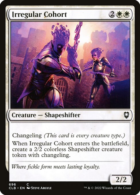 Irregular Cohort from Commander Legends: Battle for Baldur's Gate