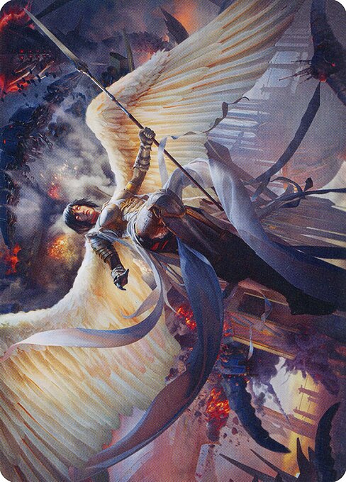 Serra Faithkeeper // Serra Faithkeeper from March of the Machine Art Series