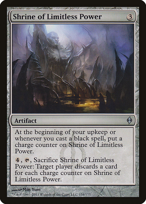 Shrine of Limitless Power highlighted card art
