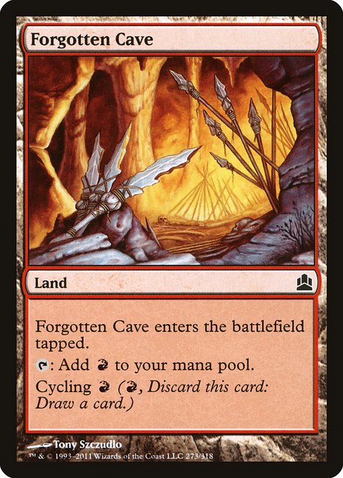 Forgotten Cave from Commander 2011