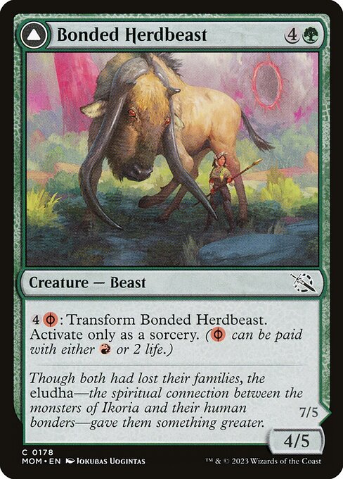 Bonded Herdbeast // Plated Kilnbeast from March of the Machine