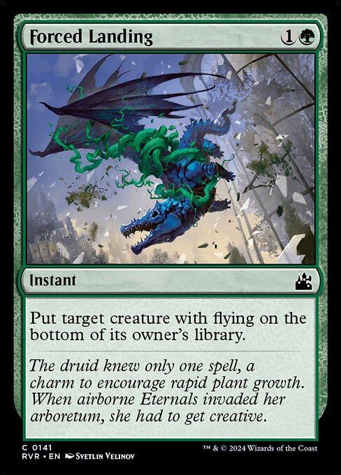 Forced Landing highlighted card art