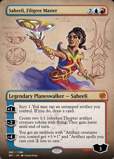 Saheeli, Filigree Master highlighted card art
