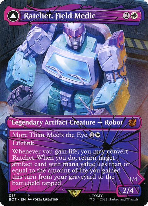 Ratchet, Field Medic // Ratchet, Rescue Racer from Transformers