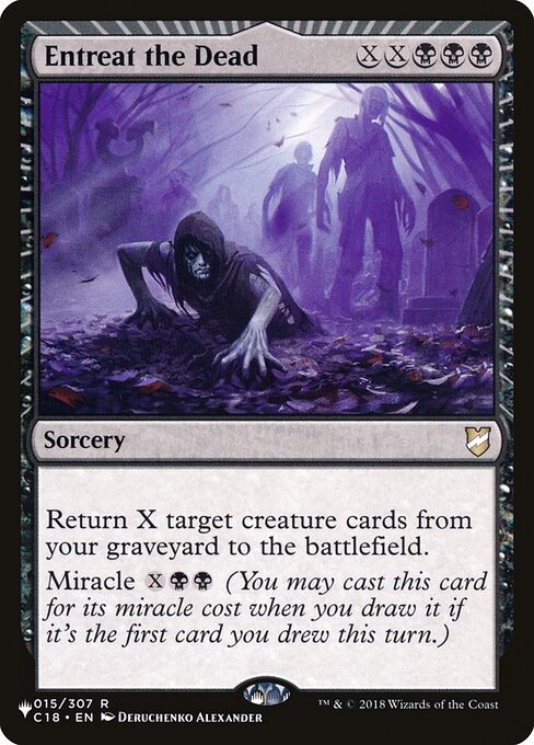 Entreat the Dead highlighted card art