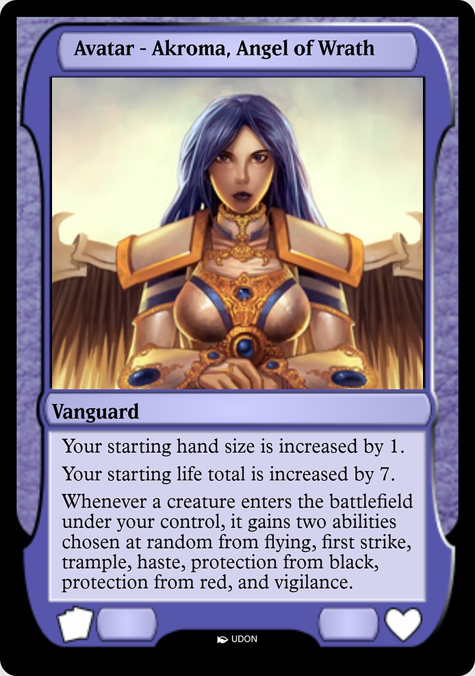Akroma, Angel of Wrath Avatar highlighted card art
