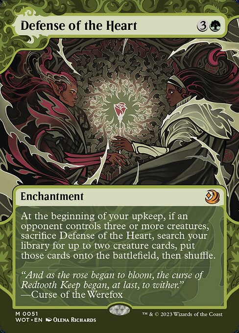 Defense of the Heart highlighted card art