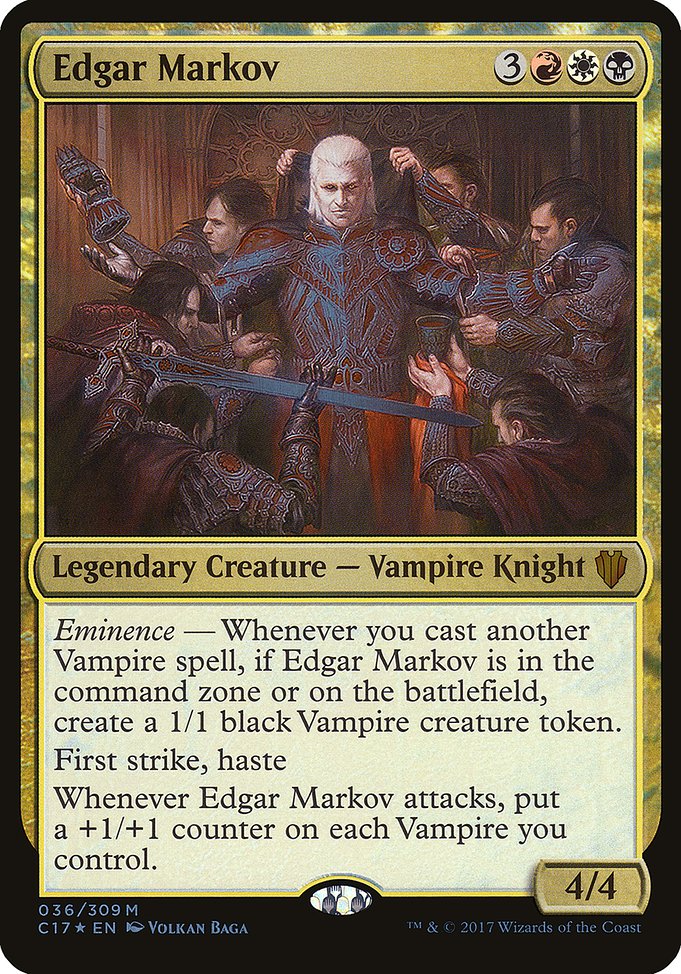 Edgar Markov from Commander 2017 Oversized