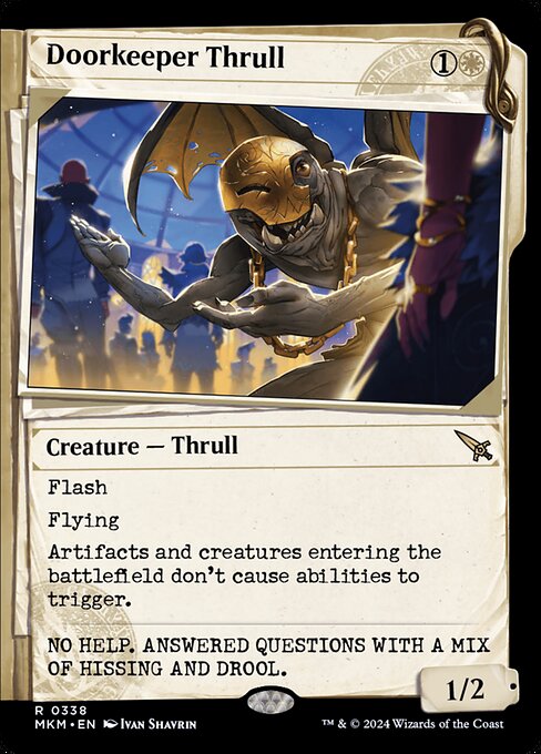 Doorkeeper Thrull highlighted card art
