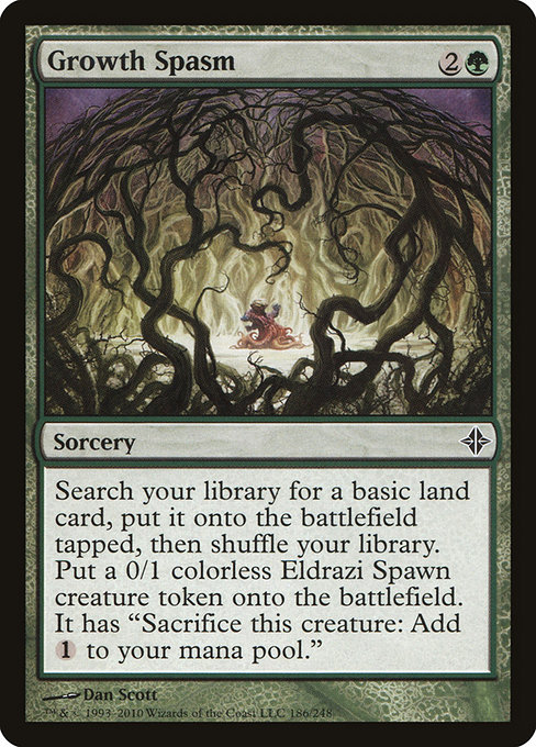 Growth Spasm from Rise of the Eldrazi