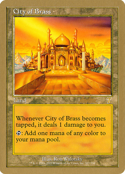 City of Brass from World Championship Decks 2002