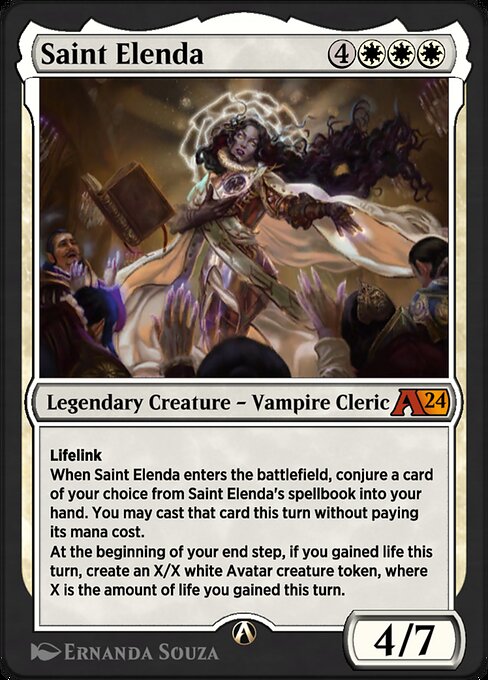 Saint Elenda highlighted card art