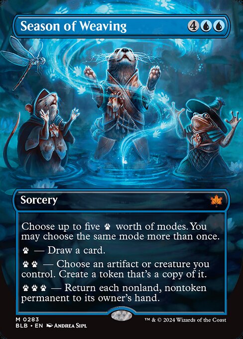 Season of Weaving from Bloomburrow