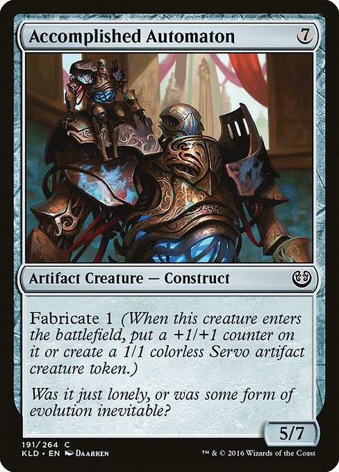 Accomplished Automaton from Kaladesh