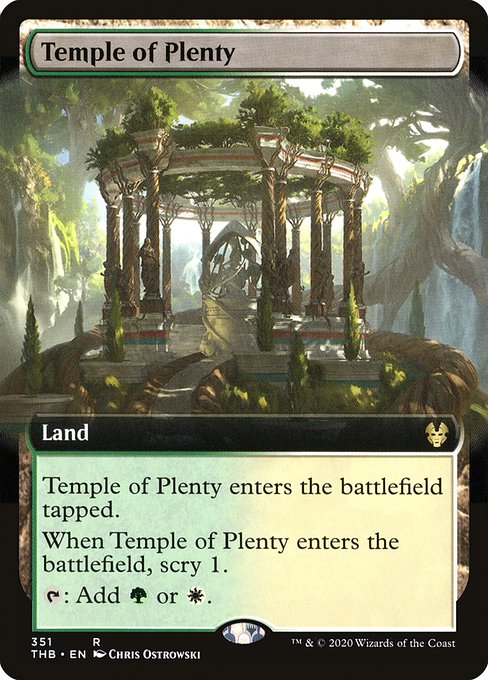 Temple of Plenty from Theros Beyond Death