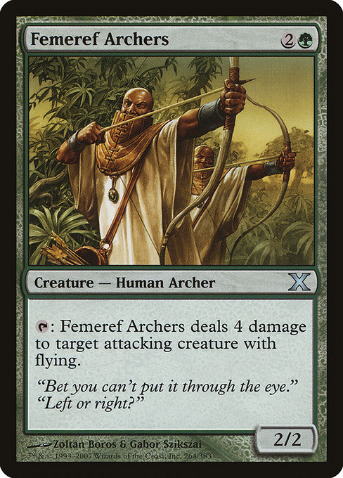 Femeref Archers highlighted card art