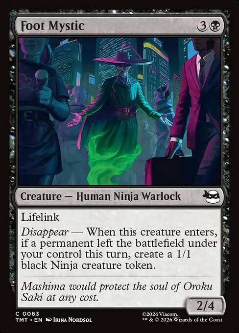 Foot Mystic from Teenage Mutant Ninja Turtles