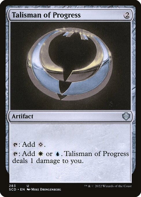 Talisman of Progress from Starter Commander Decks